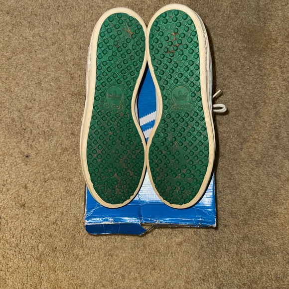 Adidas X Stan Smith Classic White Green Golf Shoes Spikeless - Picture 3 of 5